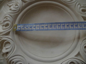 Medium Acanthus Plaster Ceiling Rose  Center 485 mm / 19" Hand Crafted Plasterwa