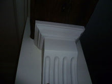 X1 Hand Made Fluted Traditional Victorian Plaster Corbels 270mm x 190mm x 110mm