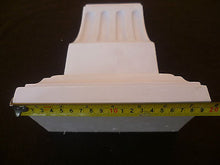 X2 Hand Made Fluted Traditional Victorian Plaster Corbels 270mm x 190mm x 110mm