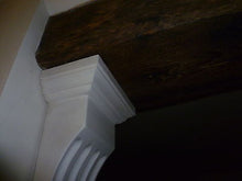 X2 Hand Made Fluted Traditional Victorian Plaster Corbels 270mm x 190mm x 110mm