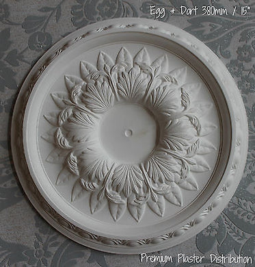 Plaster Ceiling Rose 380 mm / 15