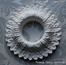 Ceiling Rose Diameter 224 mm / 8.82" Overlay leaf + Adhesive & fixing kit