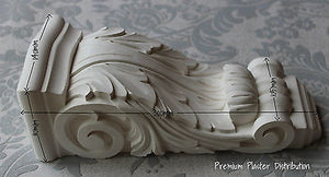 X2 Medium Christian Plaster Corbels 300mm x 140mm x 110mm