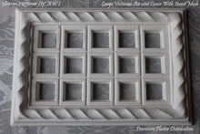 Large Plaster Air Vent Cover Victorian 380mm X 255mm (with insect mesh)