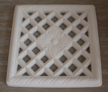 Sml Plaster Air Vent Cover Victorian 230mm X 230mm (with insect mesh)