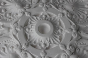 Plaster Ceiling Rose Grand Victorian Design 610 mm / 24" Hand Made